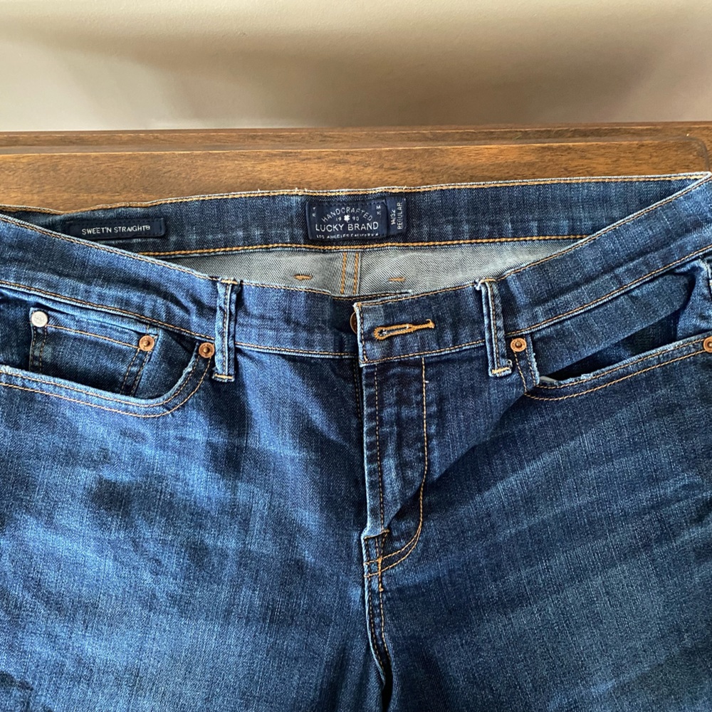 Lucky Brand Size 14/32 Straight and Sweet Jeans
